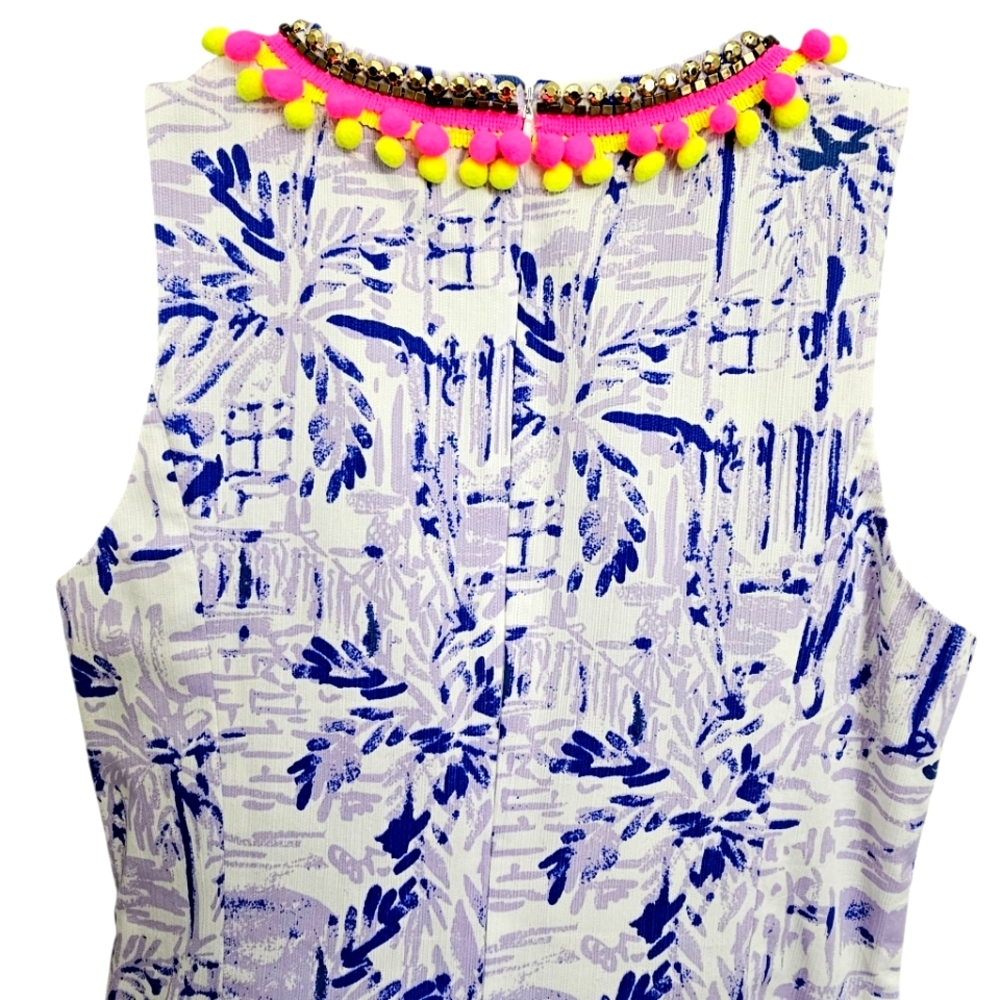 Nwot Lilly Pulitzer Mila Lilac Verban Rock The Dock Sleeveless Resort Dress - Picture 12 of 16